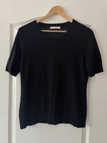 Basler black knit top - knit,