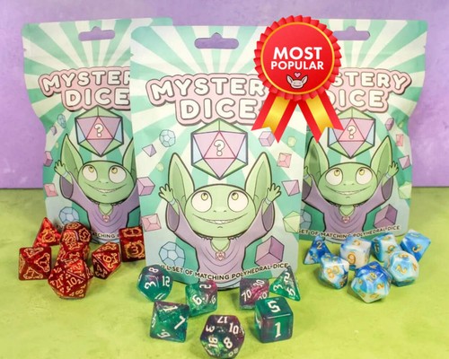 Mystery dice set 7 - of,