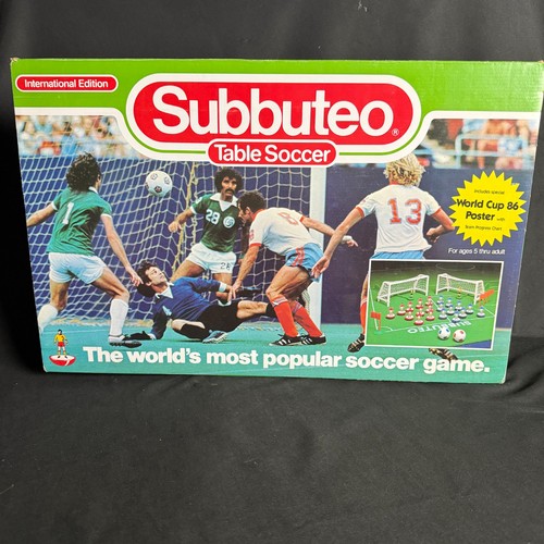 Vintage 1986 subbuteo table - 1986,
