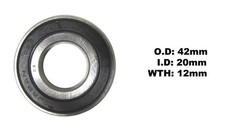 Wheel Bearing Rear L/H for 2008 Suzuki DR-Z 400 SM K8 (Supermoto) (E/Start)