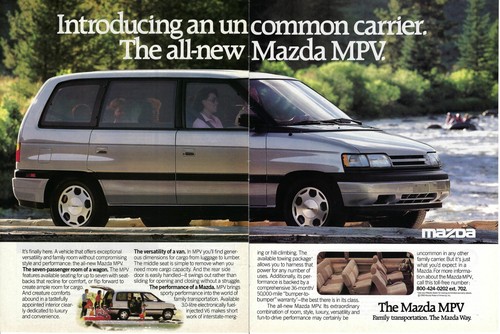 1988 mazda mpv minivan - mpv,