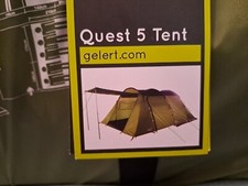 Gelert Quest 5 Tent Adults Green