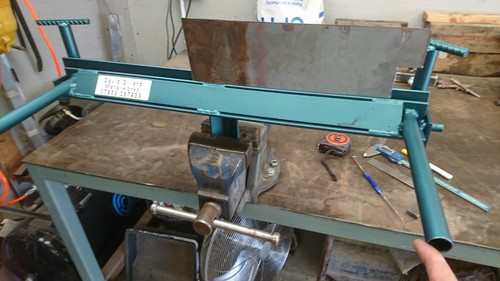 Metal folding hand machine - hand,