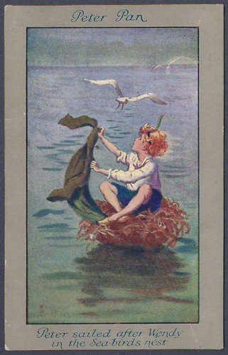 Peter sailed after wendy - peter,