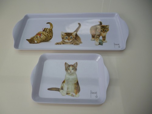 Francien melamine trays - francien, x2