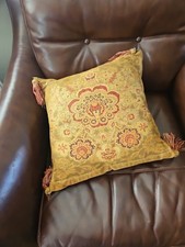 Laura Ashley Red & Gold Tassel