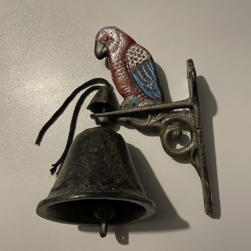 Cast iron cat - cat, bell