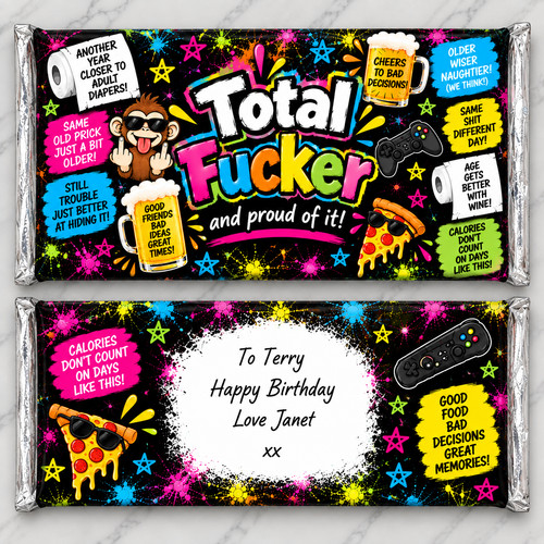 Personalised chocolate bar - personalised,