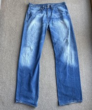 Levis Engineered Twist Jeans Mid Blue 34 x 34 Rare Limited Edition Style