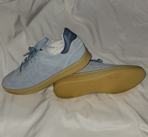 Cole haan blue suede lace - blue,