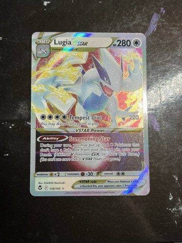 Lugia vstar 139 - lugia, 139/195