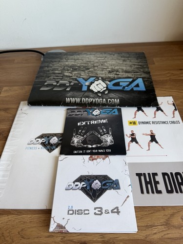 Ddp yoga dvd - ddp, discs