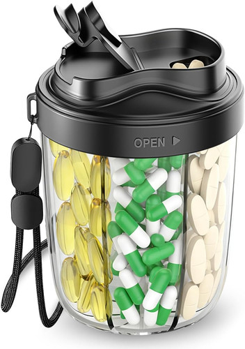 Pill organizer - organizer,pill, dispenser