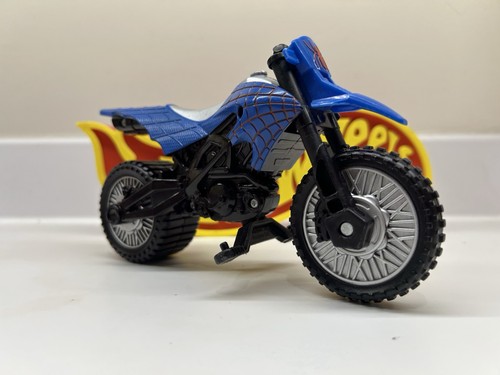 Spiderman bike motorbike blue - spiderman,