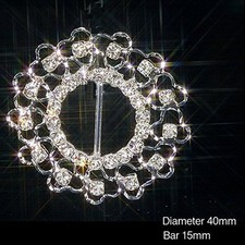 10 X SILVER ROUND FILIGREE