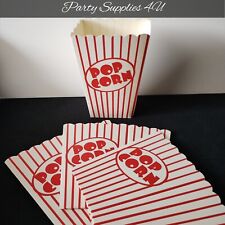 4pk Small Card Popcorn Holders/Kids/Movie Night party/Friends/Sleepover/Sweets