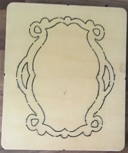 Large wooden die cutter - die,