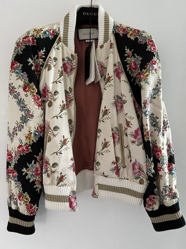 Gucci floral silk - floral, bomber