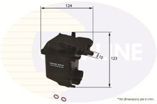 COMLINE EFF147 Fuel filter for