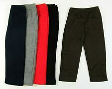 Boys Girls Jogging Pants School PE 5 Colour Options Choose Size Childrens Kids