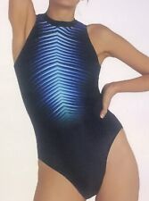 SEXY SPEEDO Endurance + Hydrasuit Swimsuit Zip back lycra  - Size XS - New