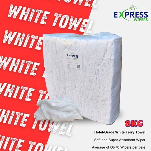8kg premium white terry - 8kg,