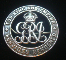 WW1 SILVER WOUND / WAR BADGE