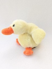 Tesco Duck Soft Toy Cuddly Teddy Stuffed Animal Vintage 1990s Yellow Duckling
