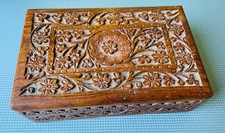 Hand-Carved Sheesham Wood