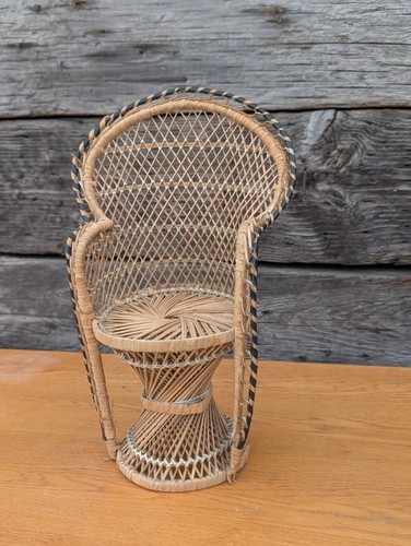 Vintage mini peacock chair - mini,