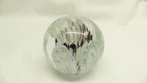 Hand blown flower - a,