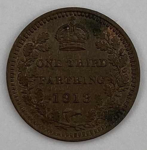 1913 third farthing great - 1/3,