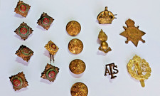British Military Buttons, Cap and Badges of Rank Miscellaneous Dates WW2 