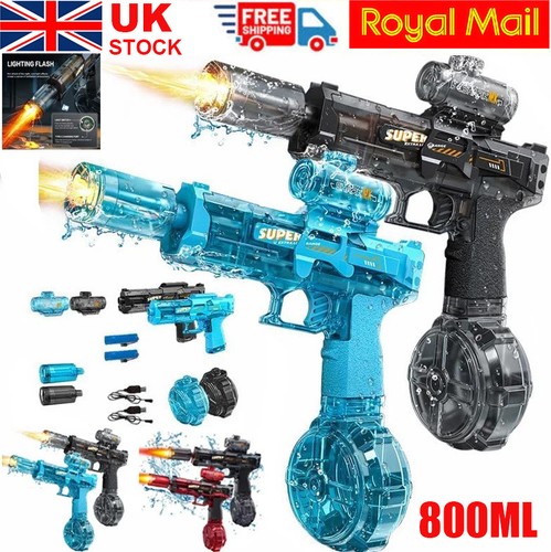 Electric water gun uzi squirt - water,