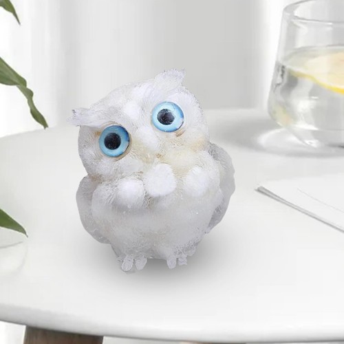 Owl statue ornament - 3d,
