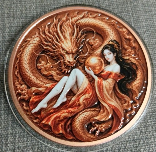 5oz 999 fine copper - copper, round