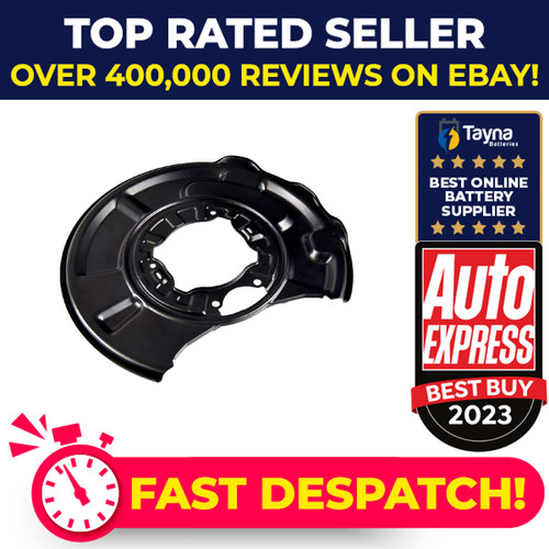 Brake disc splash - splash, fits