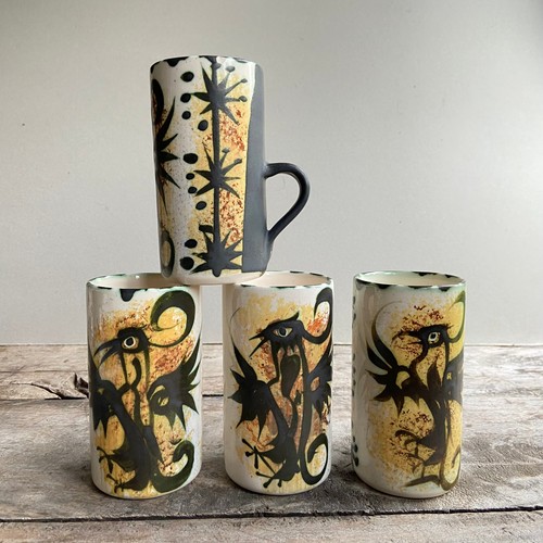 Celtic pottery newlyn - celtic,