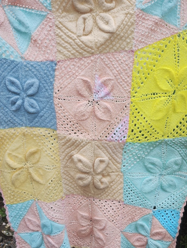 Vintage granny square baby - granny,