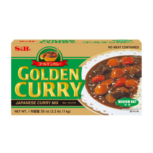 Golden curry sauce med hot - curry,
