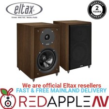 Eltax Monitor III 90W Bookshelf Speakers Pair – Walnut – Award Winning