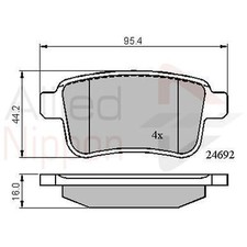 Brake Pads Set For Renault