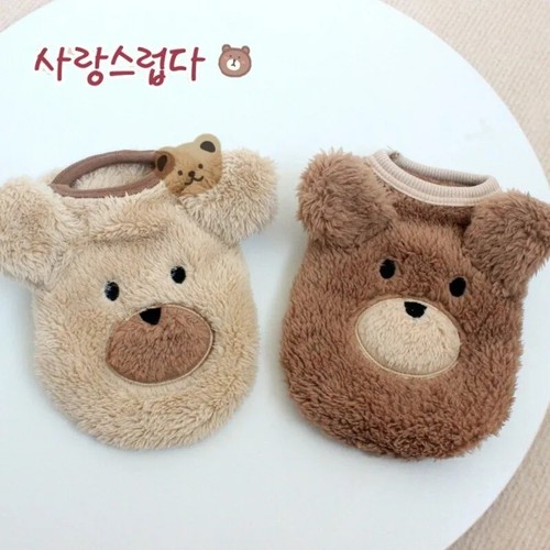 Fleece dog sweaters - sweaters, vest