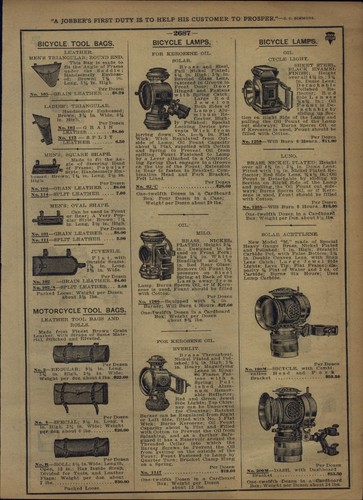 1913 paper bicycle kerosene - 1913, ad
