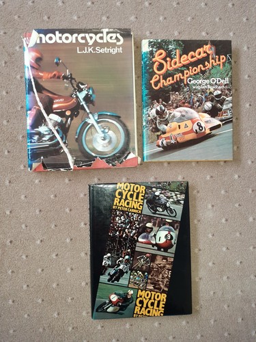 Classic motorcycle books - 3,