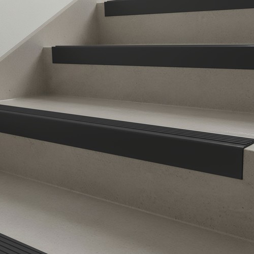4mm thick rubber stair nosing - rubber,
