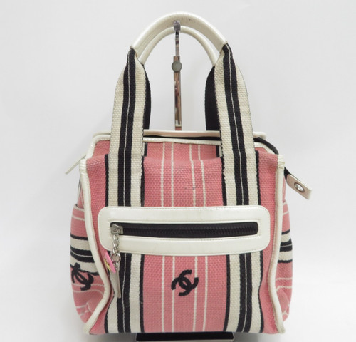 Chanel canvas tote bag - chanel,