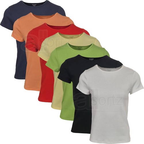 Ladies cotton rich top ribbed - ladies,