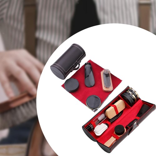 Leather shoe cleaning kit - leather,