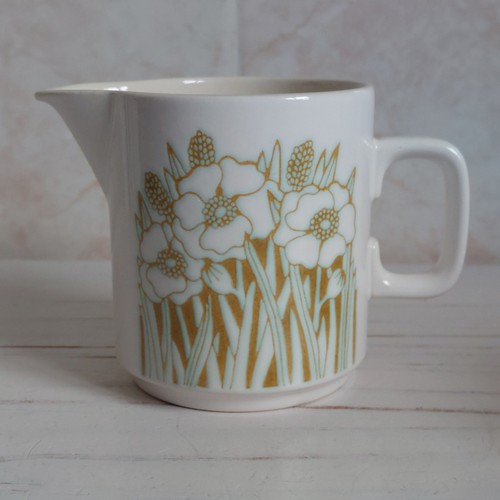 Hornsea pottery fleur milk jug - hornsea,
